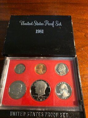 1981 S UNITED STATES PROOF SET
